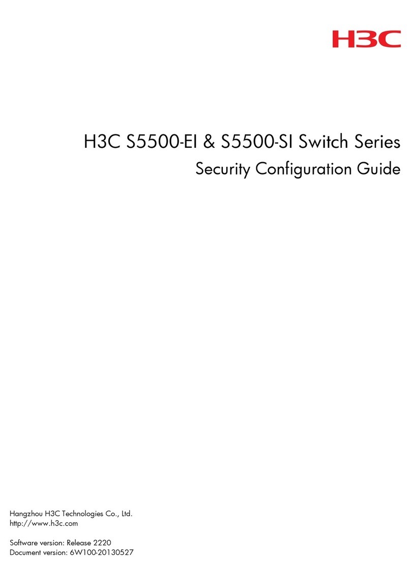 H3C S5500-EI series Security configuration guide
