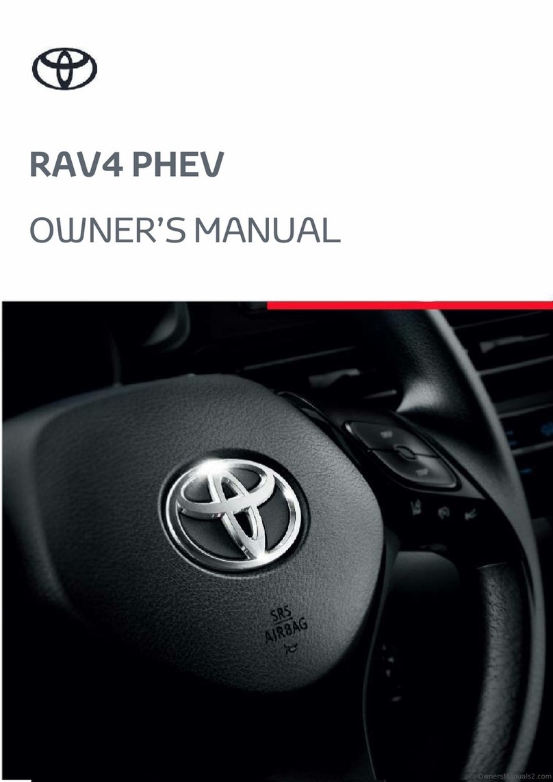 Toyota RAV4 PHEV 2023 owner's manual