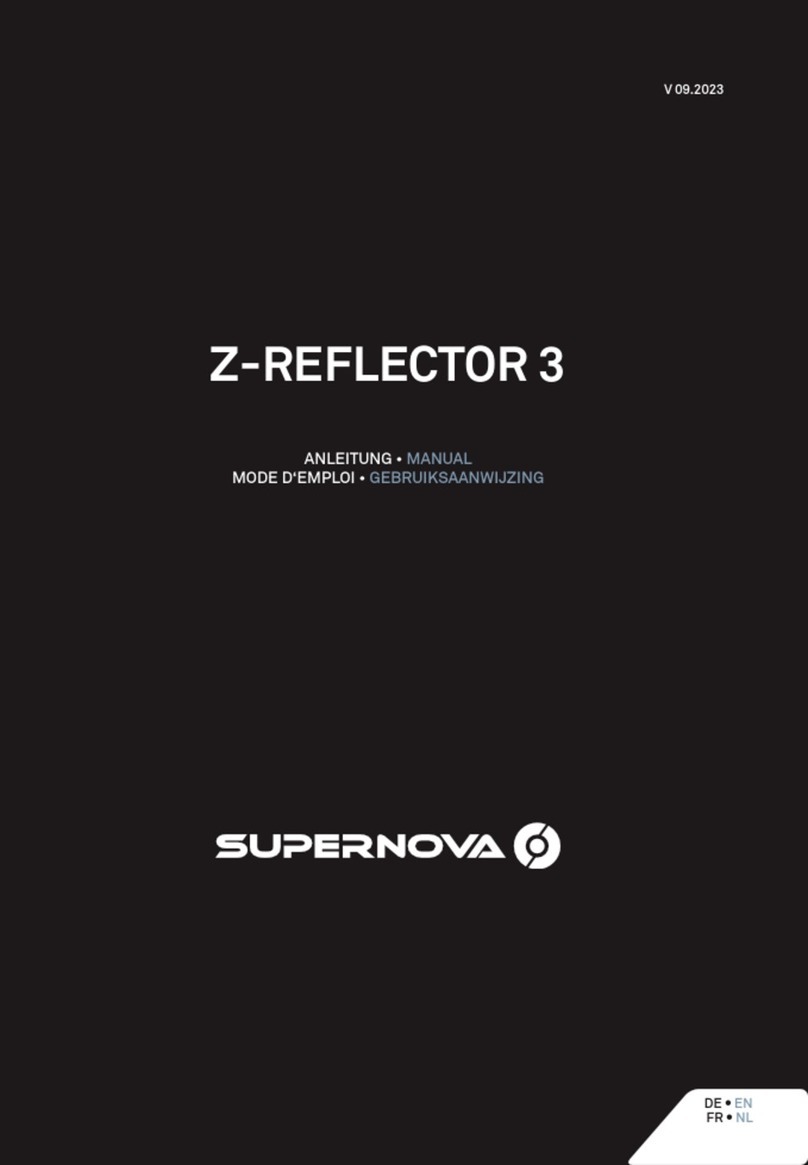 SUPER NOVA Z-REFLECTOR 3 manual SUPER NOVA Z-REFLECTOR 3 manual