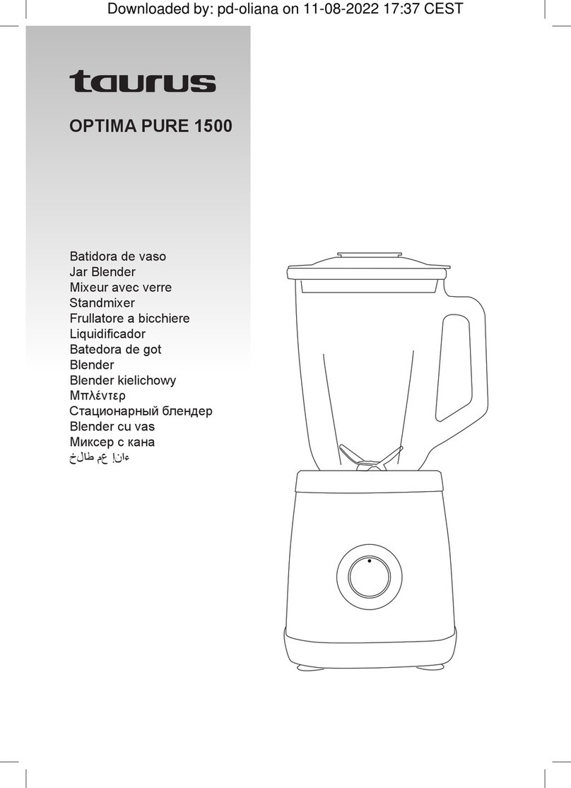 Taurus OPTIMA PURE 1500 User manual