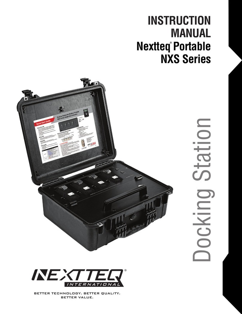 NEXTTEQ NXS Series instruction manual