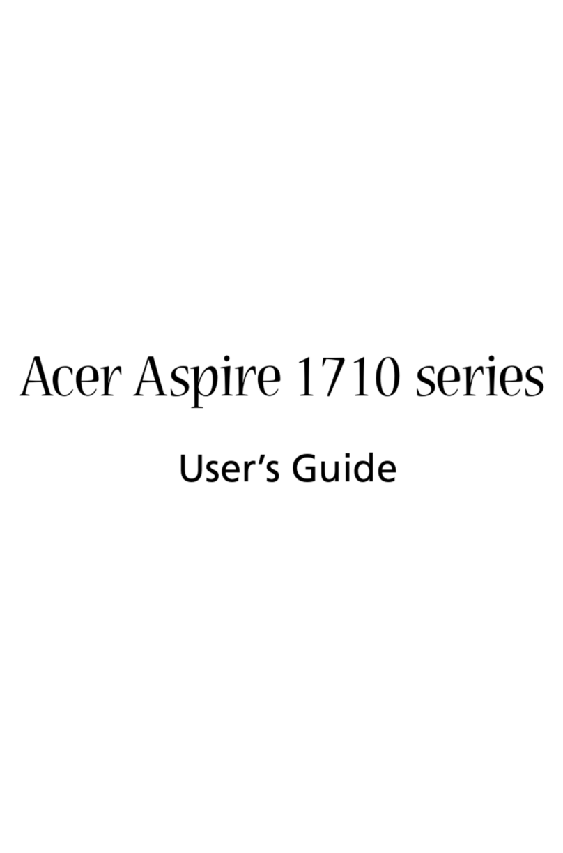 Acer Aspire 1710 Series User manual