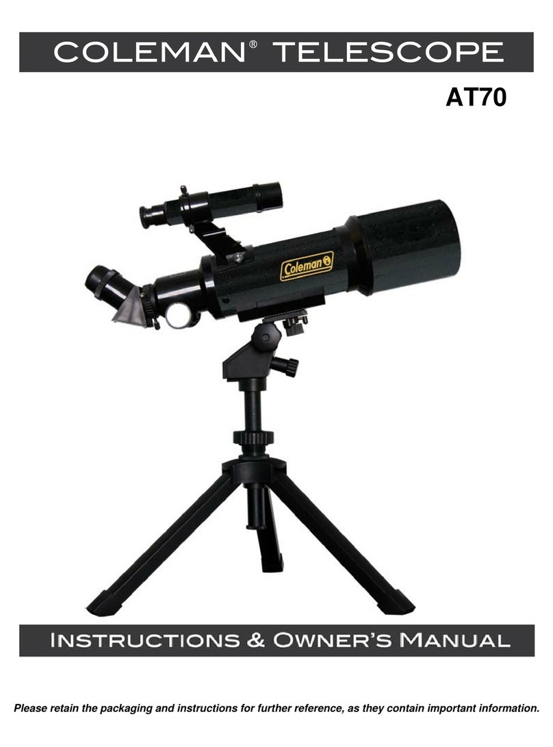 Coleman AT70 User manual