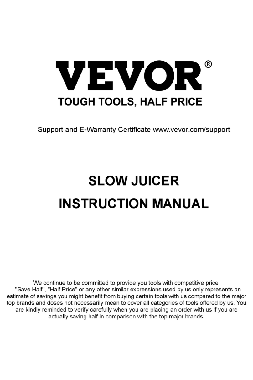 VEVOR JS3001 instruction manual