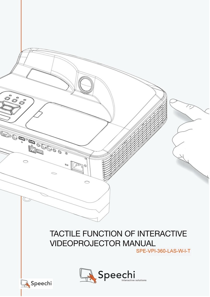 Speechi SPE-VPI-360-LAS-W-I-T User manual