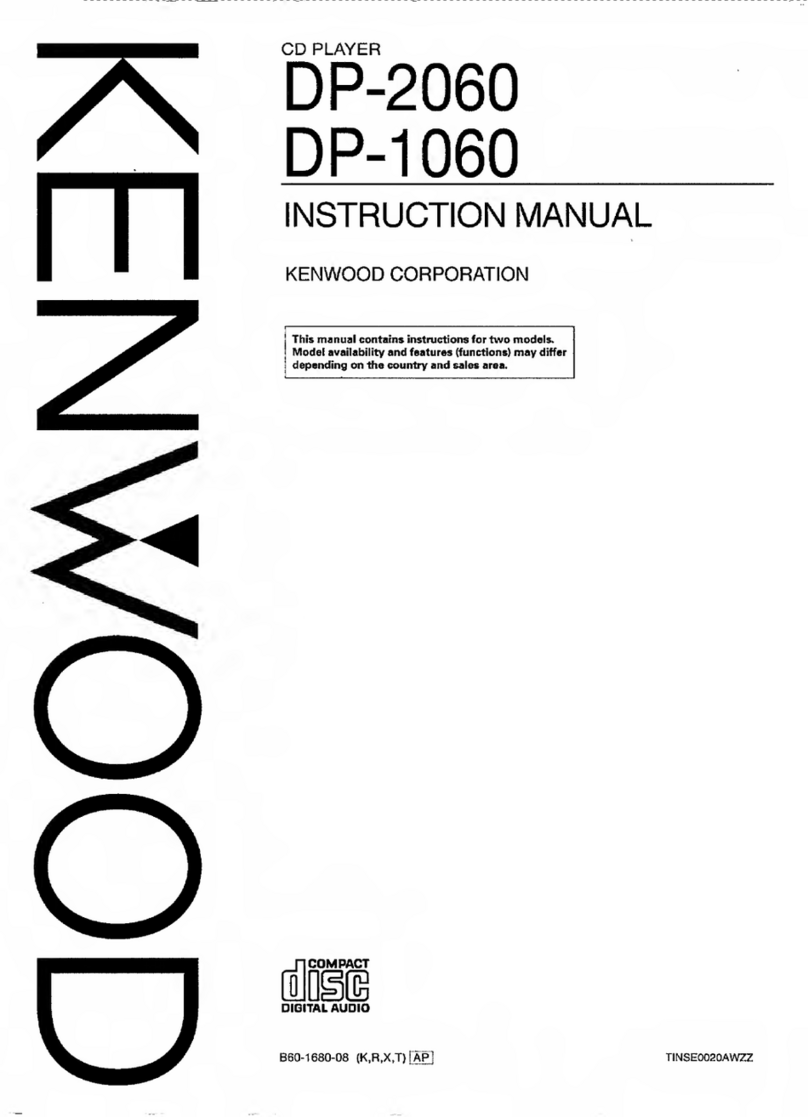 Kenwood DP-2060 User manual