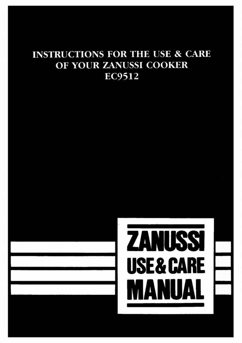 Zanussi EC9512 Assembly instructions