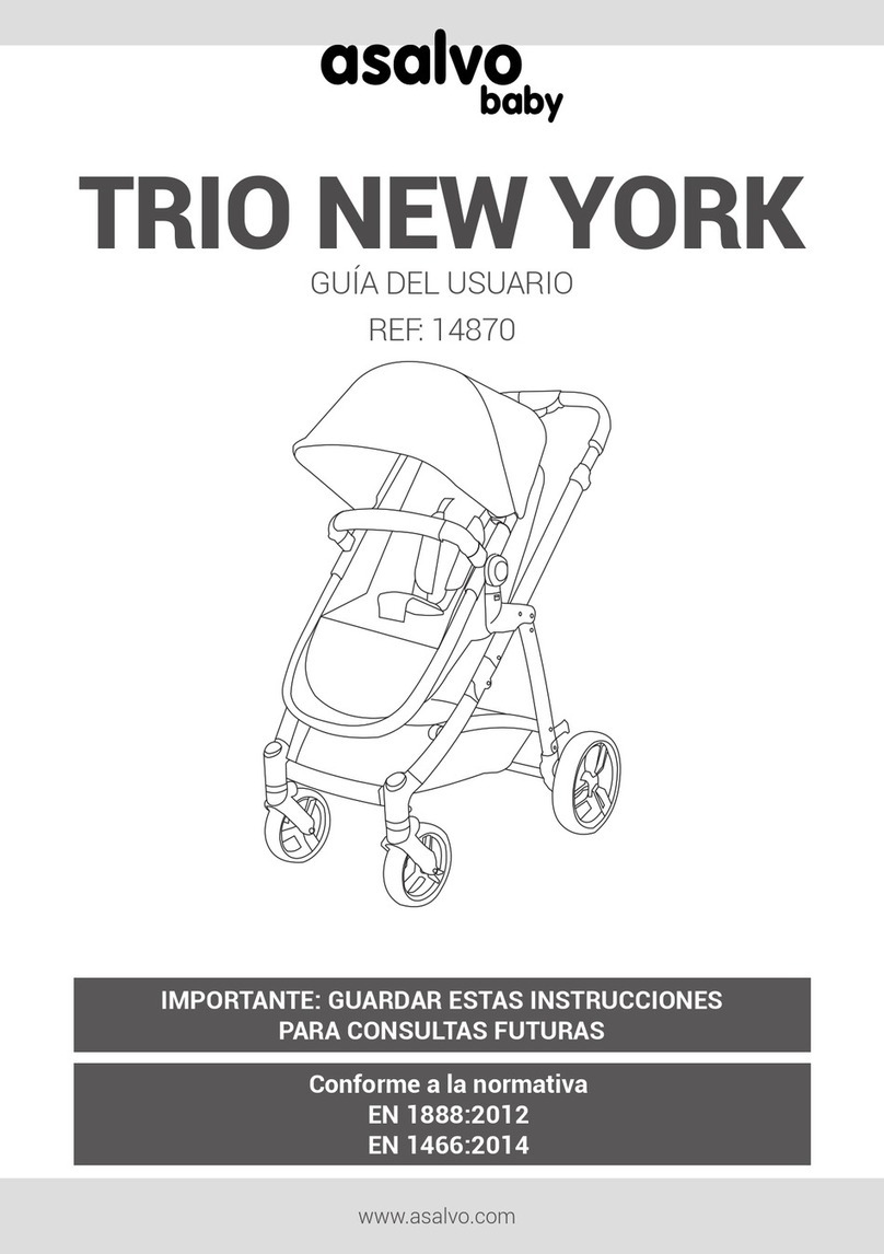 asalvo baby TRIO NEW YORK 14870 instructions