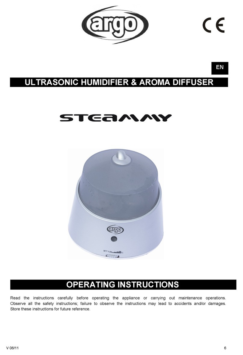 Argo Steammy User manual