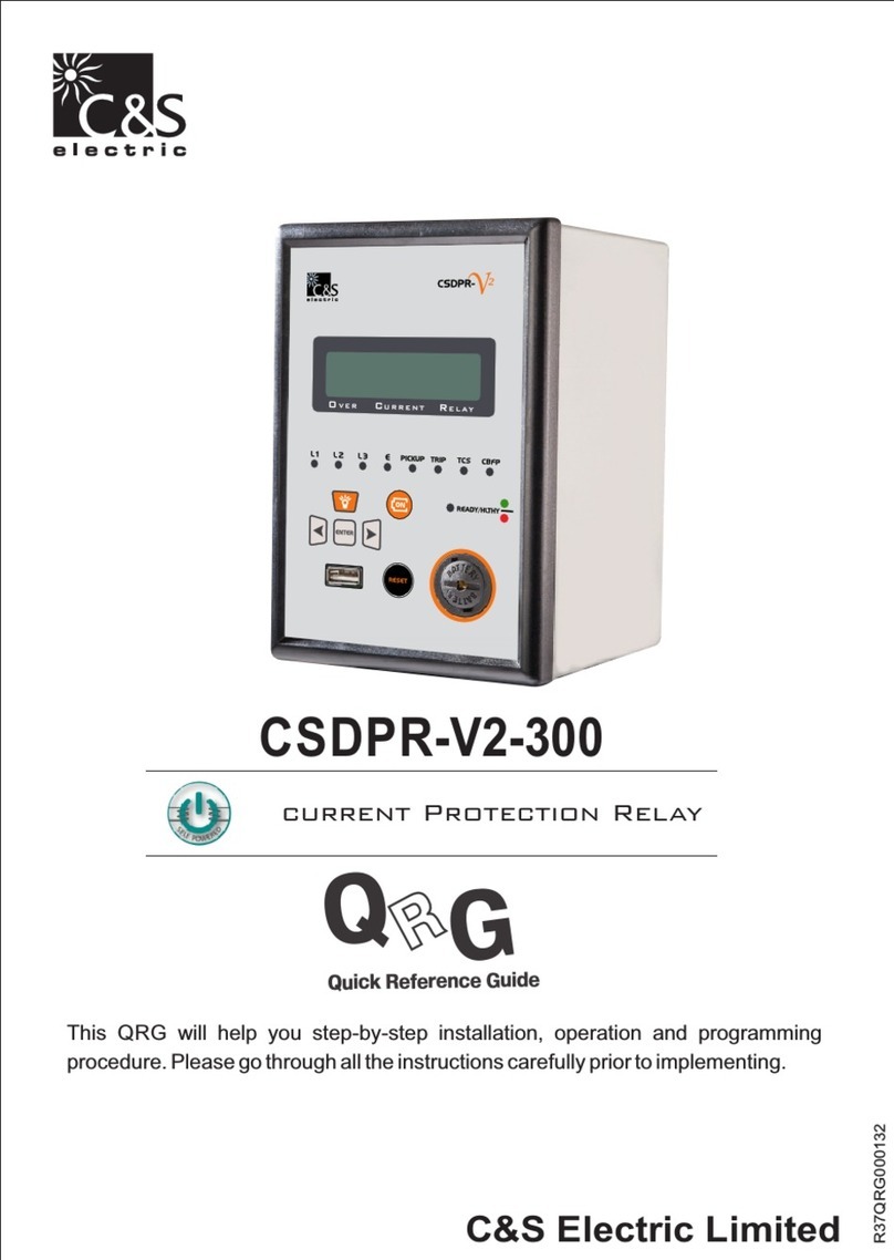 C&S CSDPR-V2-300 Quick reference guide