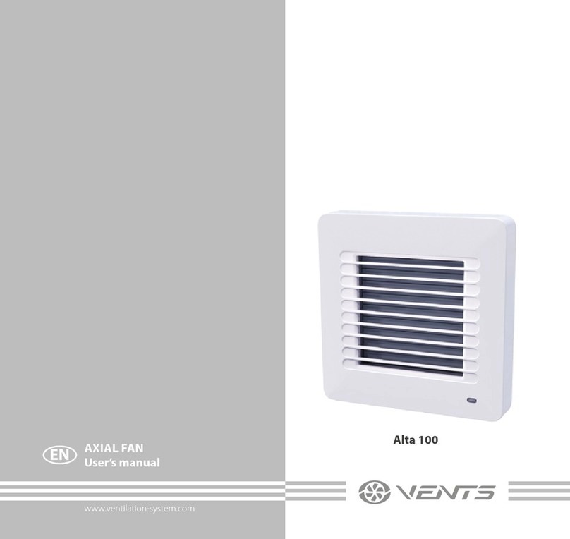 Vents Alta 100 user manual