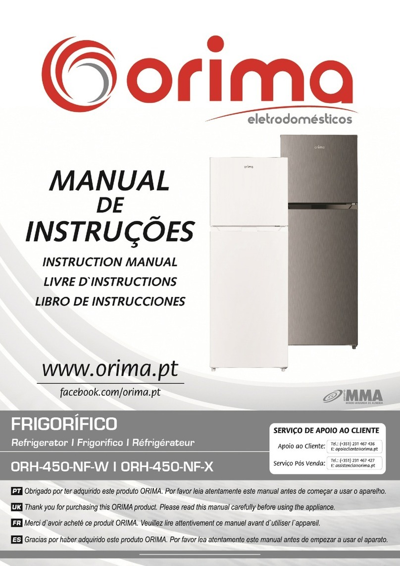 Orima ORH-450-NF-W User manual