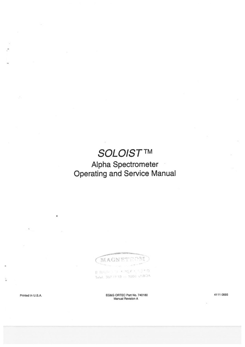 EG&G SOLOIST-U0300 Operating and service manual