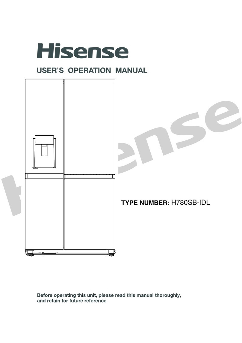 Hisense H780SB-IDL Mounting instructions