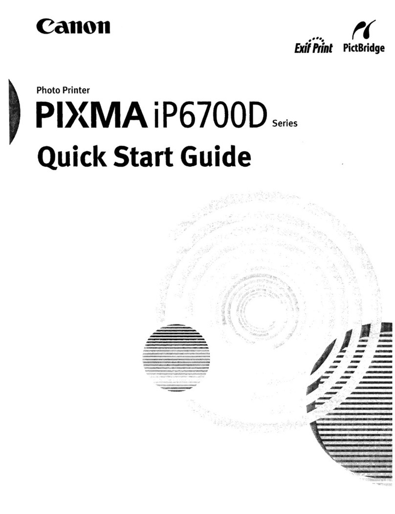 Canon iP6700D - PIXMA Color Inkjet Printer User manual