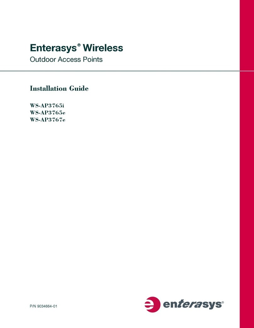 Enterasys WS-AP3765i User manual
