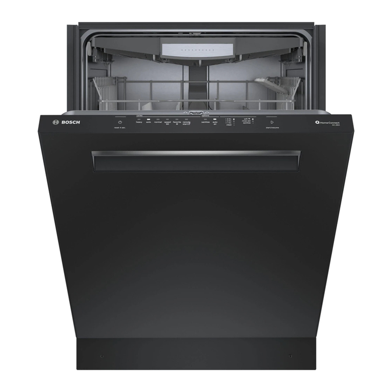 Bosch SHP65CM6N user manual