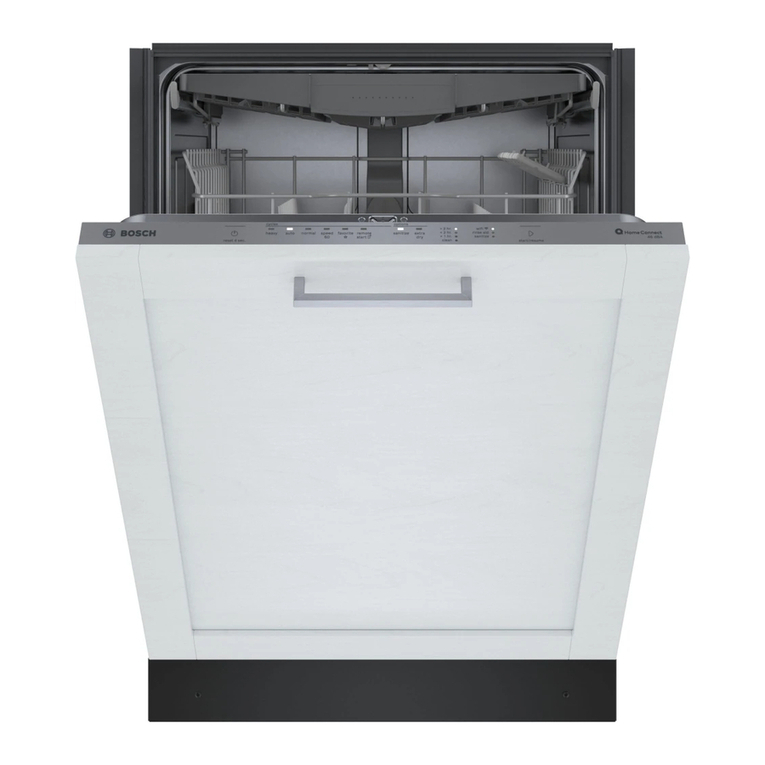 Bosch SHV53CM3N user manual