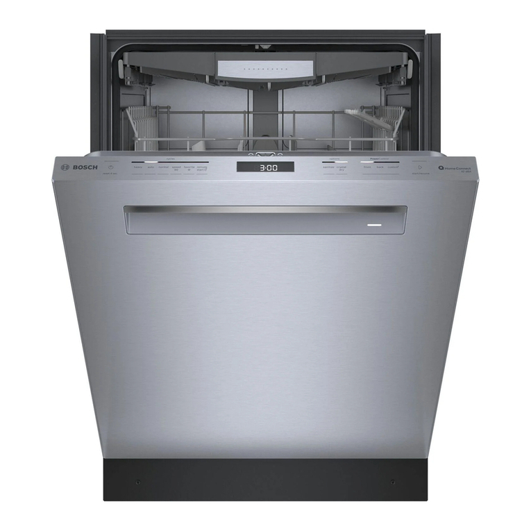 Bosch SHP78CM5N User manual