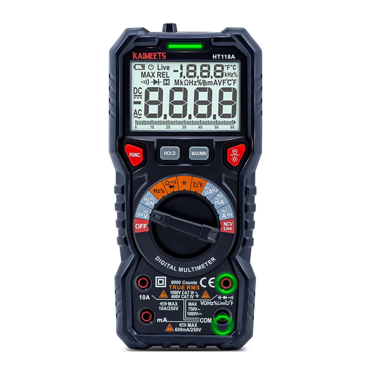 Kaiweets HT118A user manual