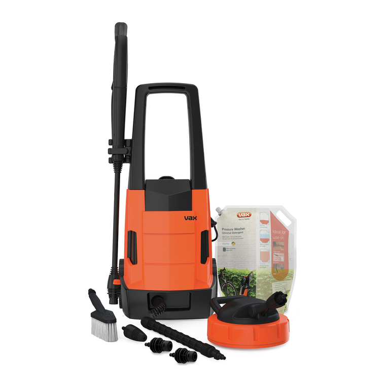 Vax PowerWash 2000W User manual