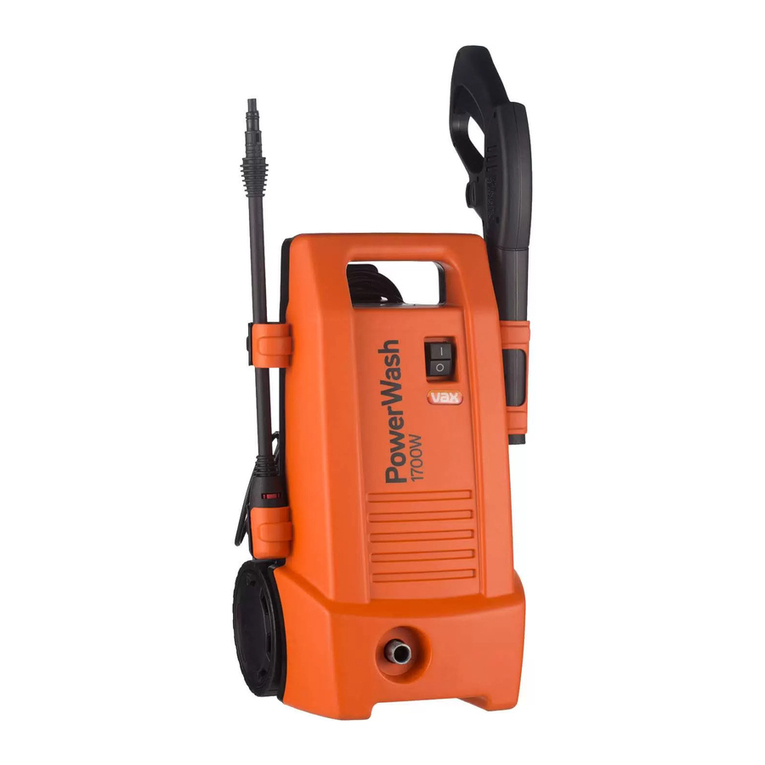 Vax PowerWash 1700W user manual