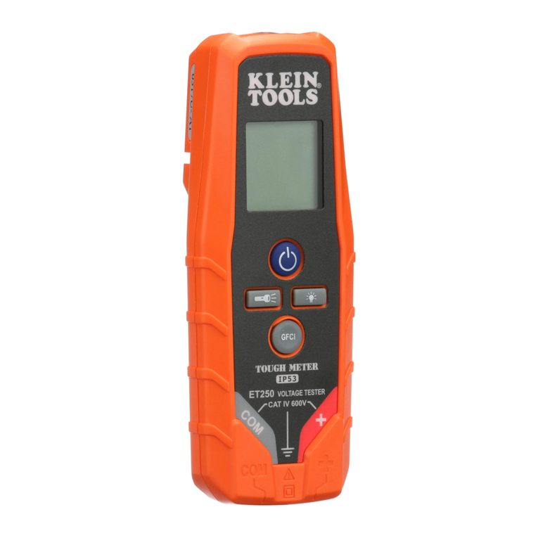 Klein Tools ET250 user manual