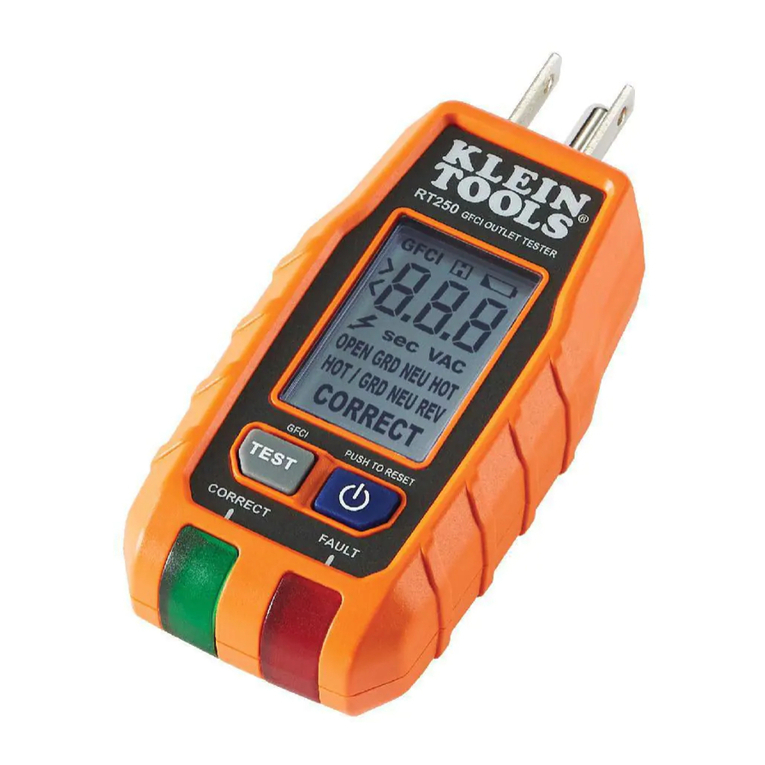 Klein Tools RT250 User manual
