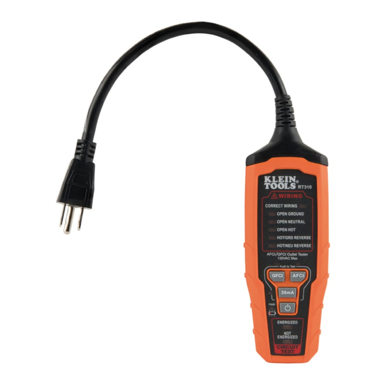 Klein Tools RT310 user manual