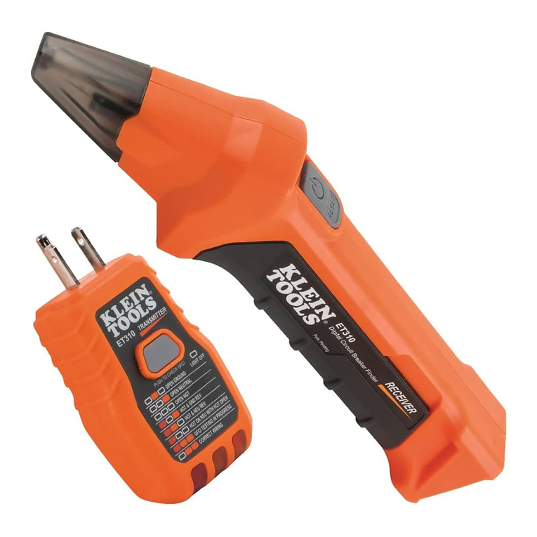 Klein Tools ET310 user manual