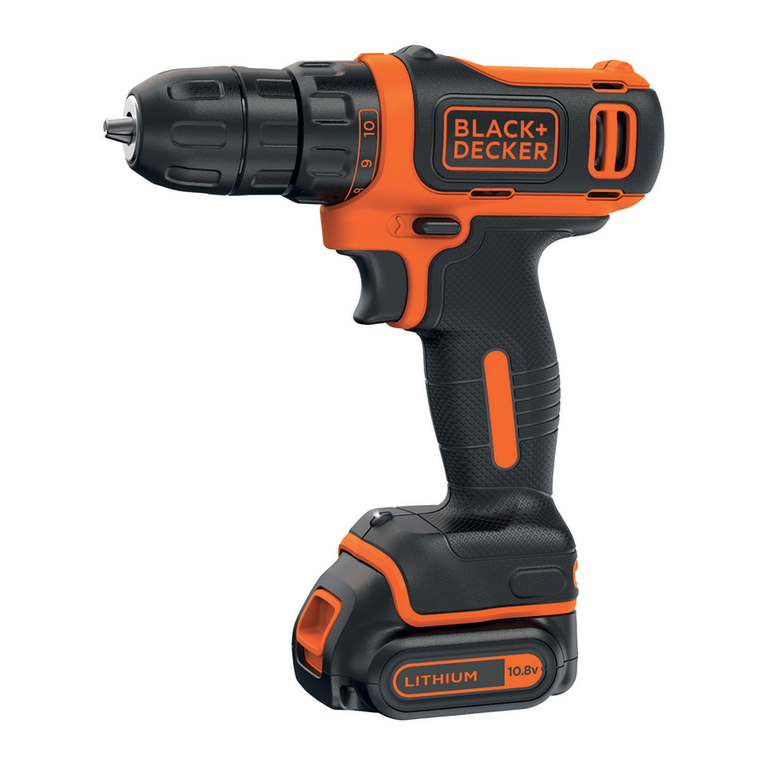 Black & Decker BDCDD12C User manual