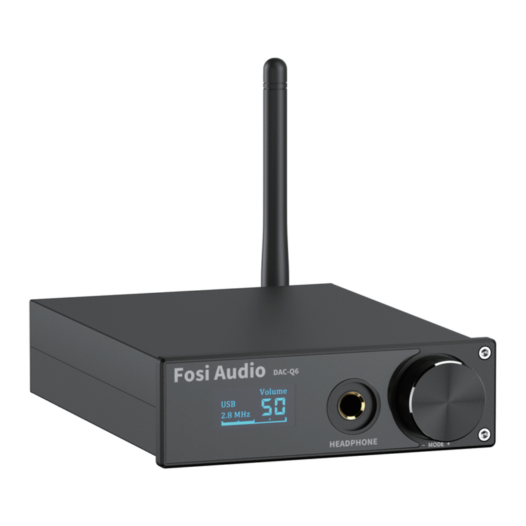 Fosi Audio DAC-Q6 User manual