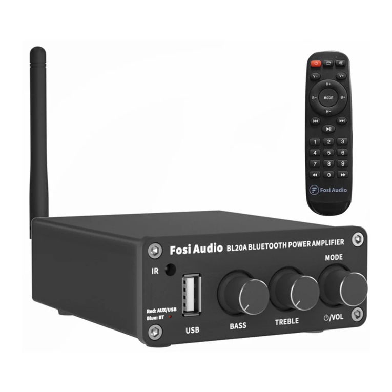 Fosi Audio BL20A User manual