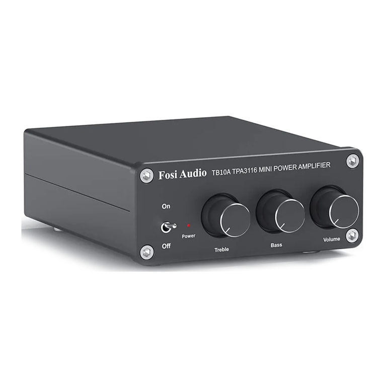 Fosi Audio TB10A User manual