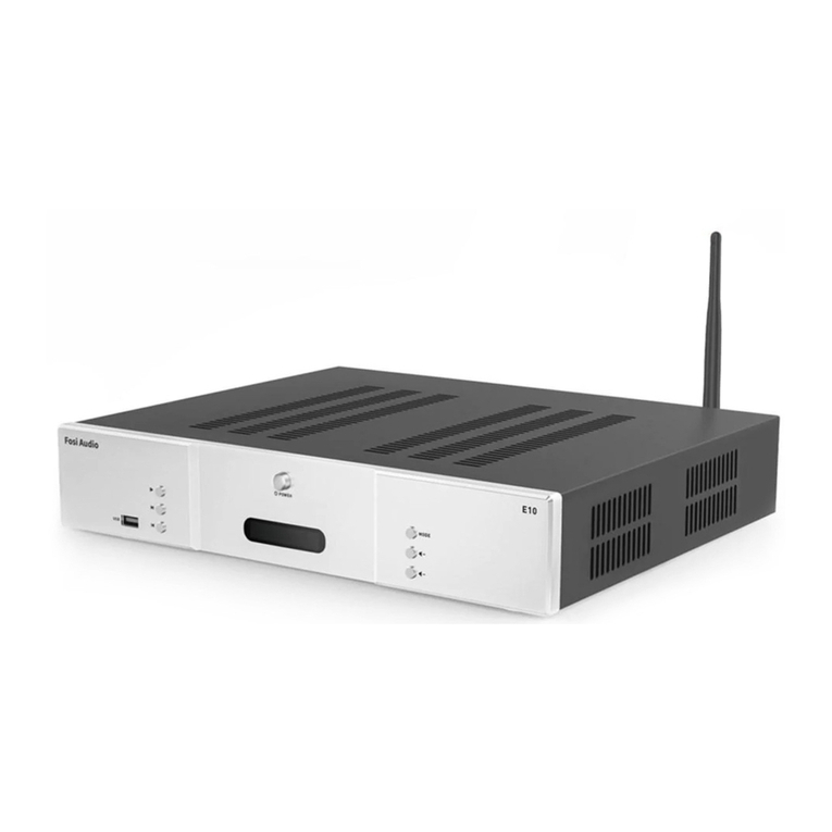 Fosi Audio E10 User manual
