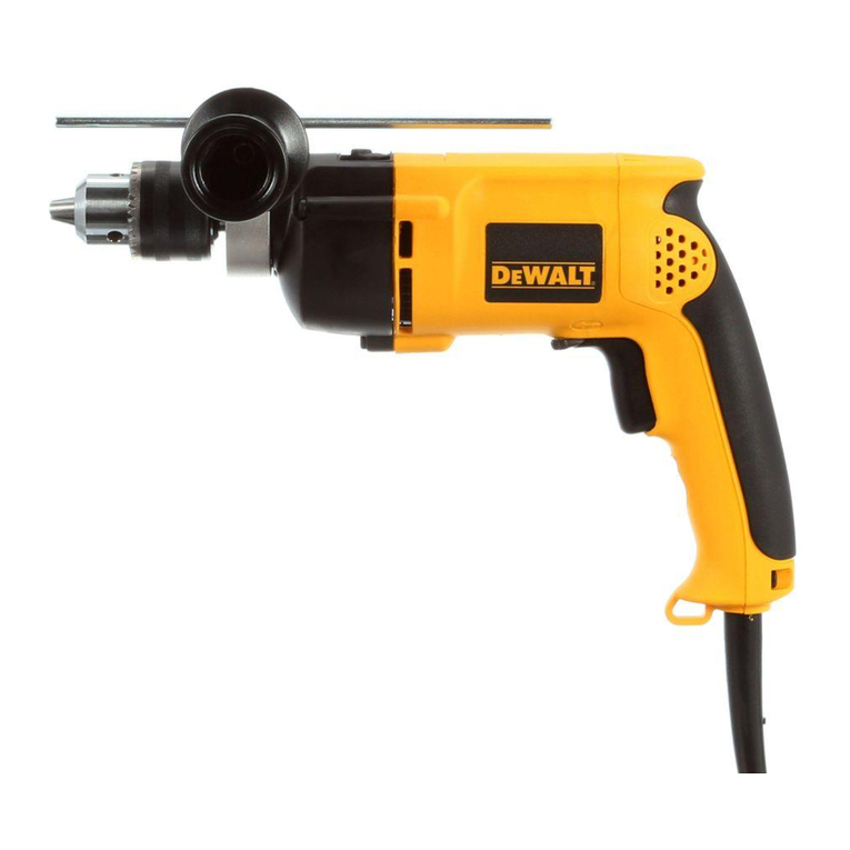 DeWalt DW511 User manual