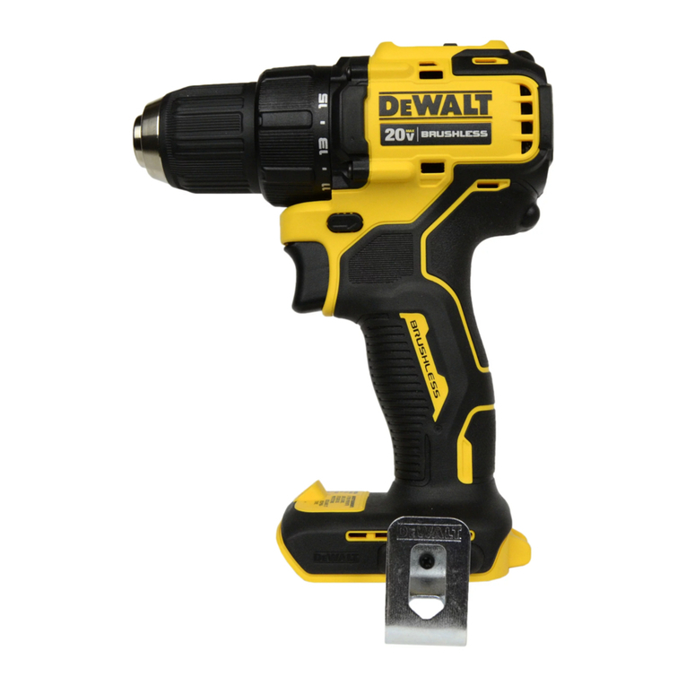 DeWalt DCD708 user manual