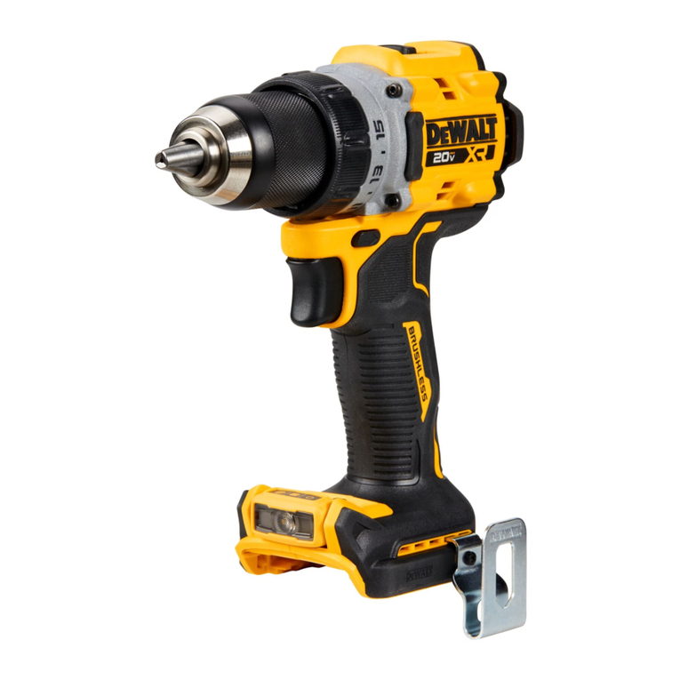 DeWalt DCD800 user manual