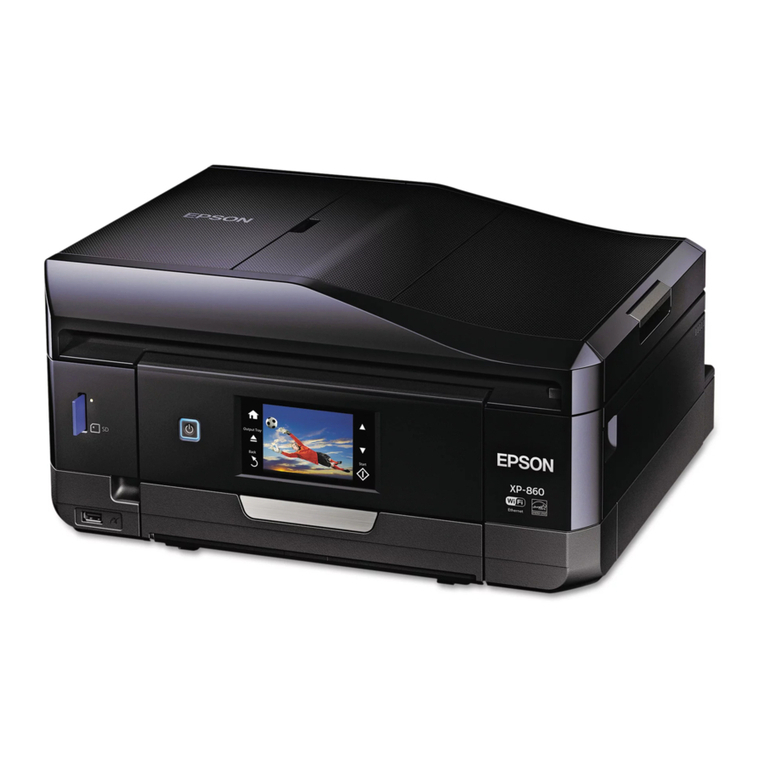 Epson XP-860 User manual