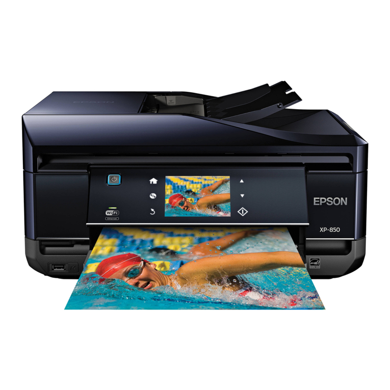 Epson XP-850 User manual