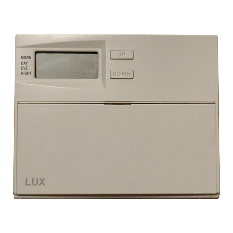 LUX SMART TEMP TX500b Series installation guide LUX SMART TEMP TX500b Series installation guide