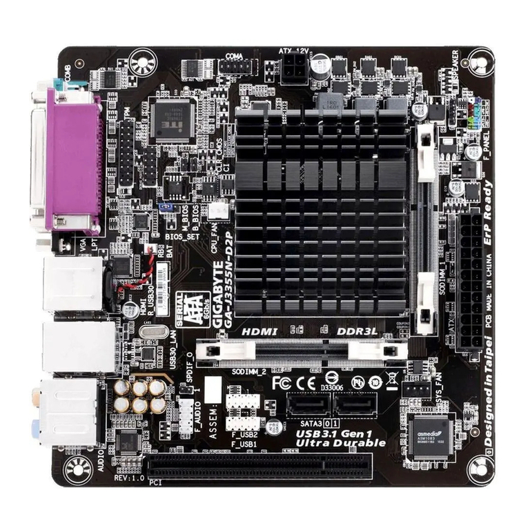 Gigabyte GA-J3355N-D2P user manual