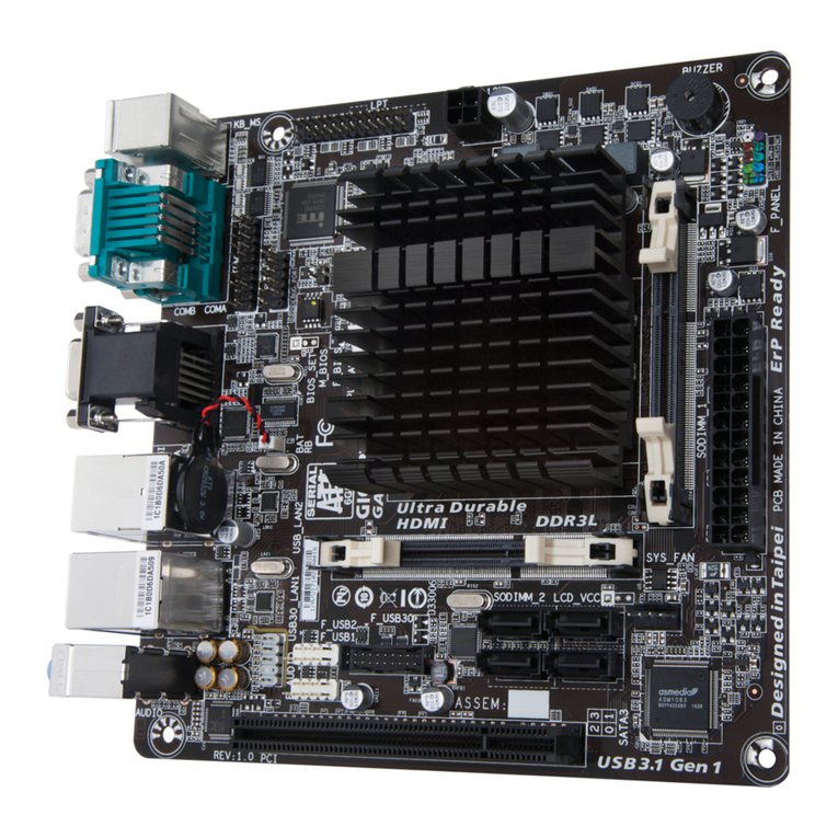 Gigabyte GA-J3455N-D3H user manual