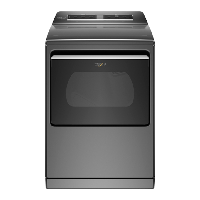 Whirlpool WED8127LC user manual