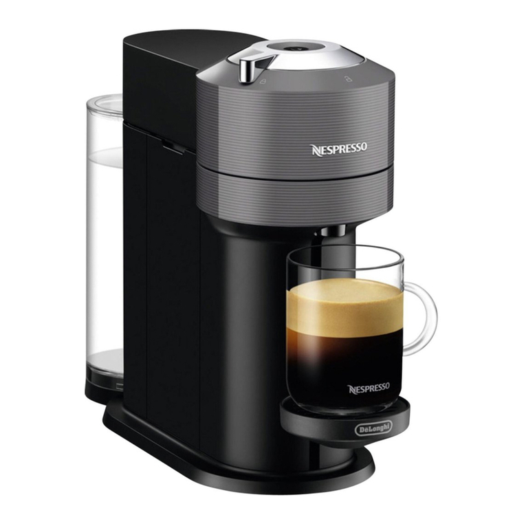DeLonghi Nespresso Vertuo Next User manual
