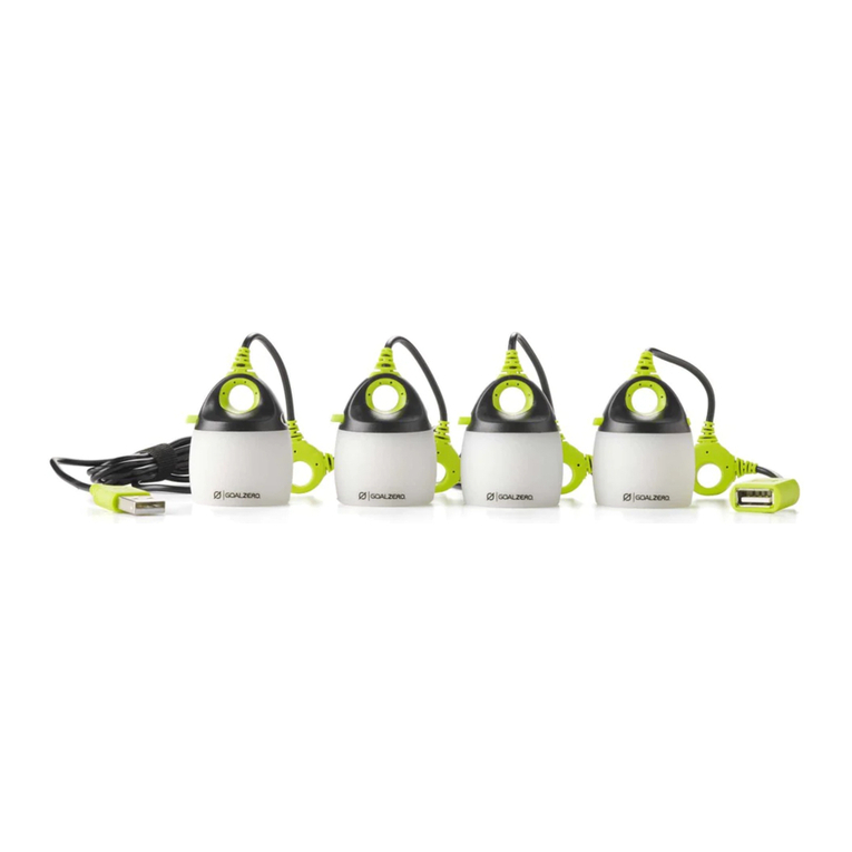 GOAL ZERO Light-A-Life Quad User manual