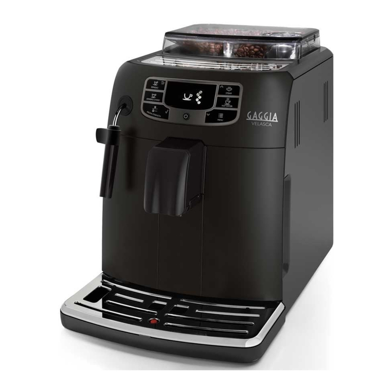 Gaggia Velasca User manual