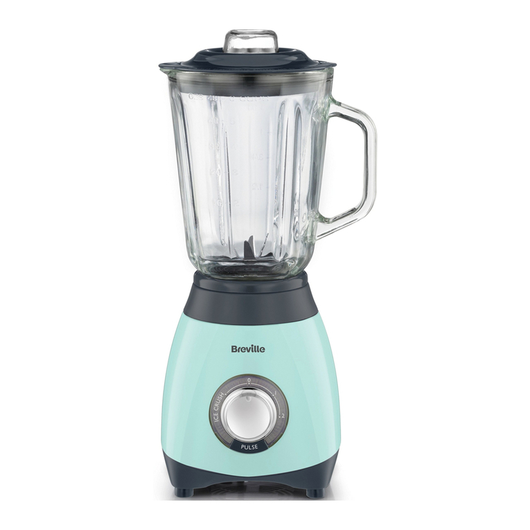 Breville pick and mix VBL071 user manual
