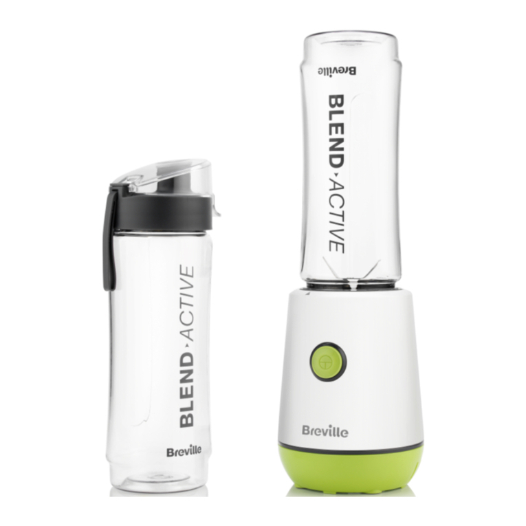 Breville BLEND ACTIVE VBL246 User manual
