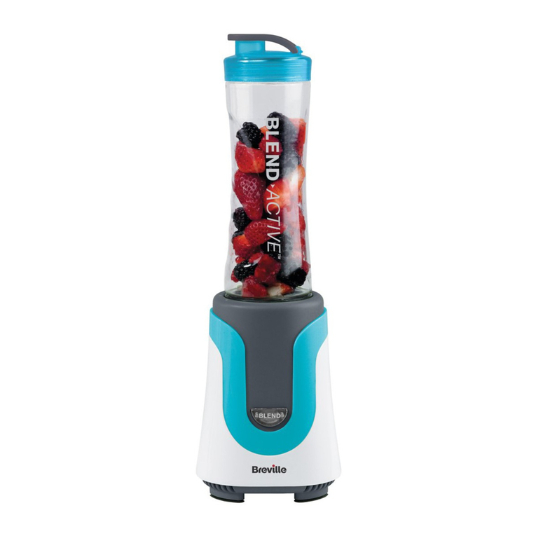 Breville BLEND ACTIVE VBL136 user manual